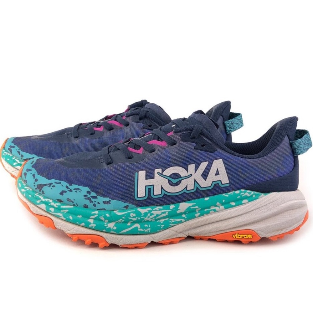Hoka One One Speedgoat 6 Varsity Navy/Meteor Trail Running Shoes 11 D